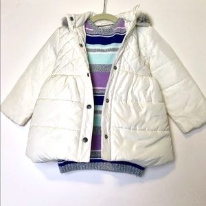 Janie and Jack Hooded Winter Coat
